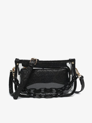 Jessica Stadium Clear Crossbody Bag
