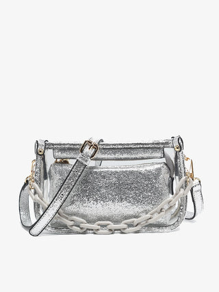 Jessica Stadium Clear Crossbody Bag