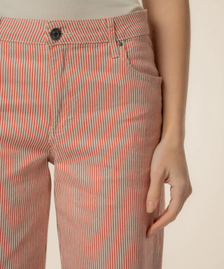 Kut from the Kloth Charlotte High Rise Wide Leg w/ Raw Hem