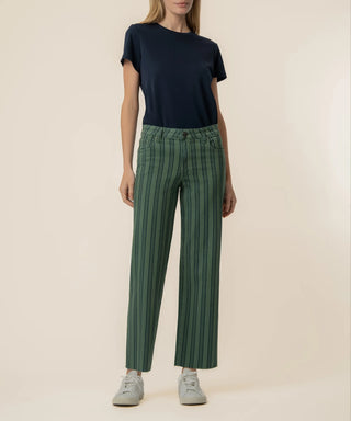 Kut from the Kloth Charlotte High Rise Wide Leg w/ Raw Hem