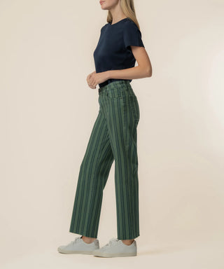 Kut from the Kloth Charlotte High Rise Wide Leg w/ Raw Hem