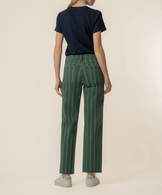Kut from the Kloth Charlotte High Rise Wide Leg w/ Raw Hem
