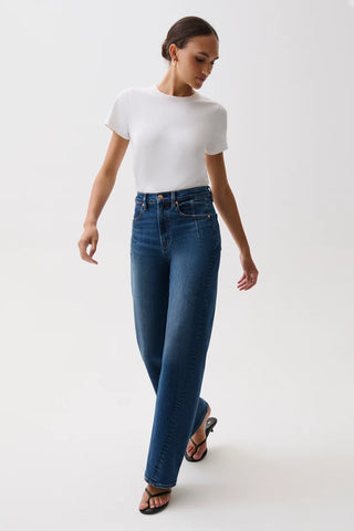 Pistola Kyra Ankle High Rise Bowed Ankle Jean