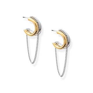 Bracha Lalli Two Tone Earrings