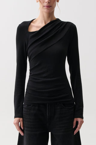 Pistola Lena Asymmetrical Knit Top