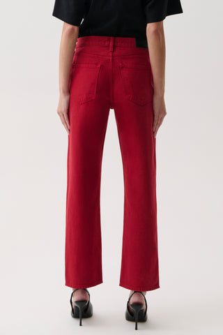 Pistola Lexi Mid Rise Bowed Straight