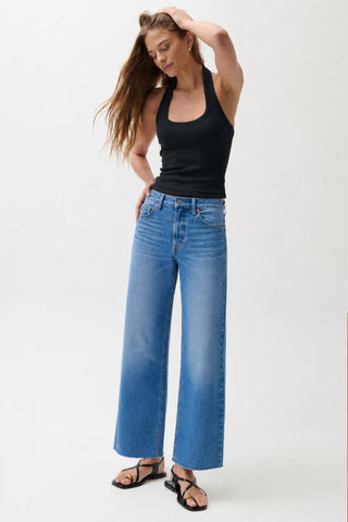 Pistola Lana Crop High Rise Ultra Wide Leg