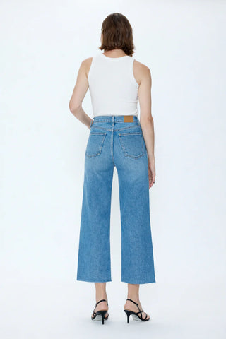 Pistola Lana Crop High Rise Ultra Wide Leg