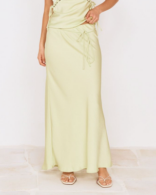 MINKPINK Chiara Bias Maxi Skirt