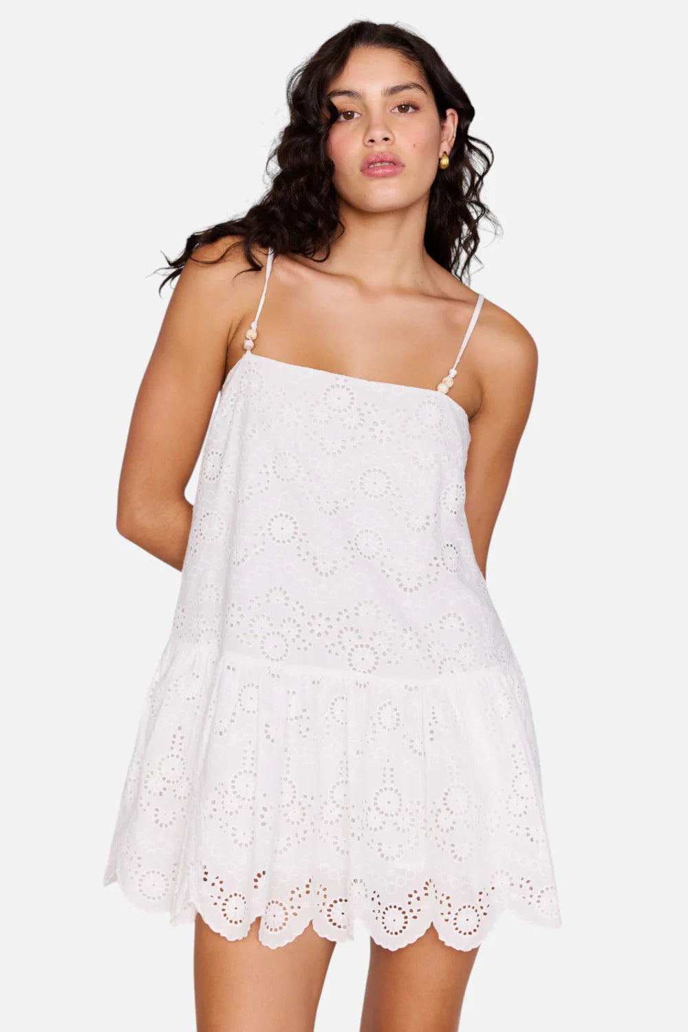 MINKPINK Tahlia Broidery Mini Dress