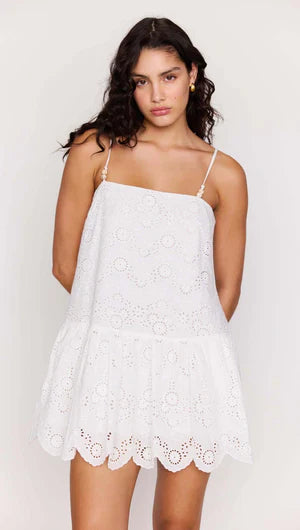 MINKPINK Tahlia Broidery Mini Dress