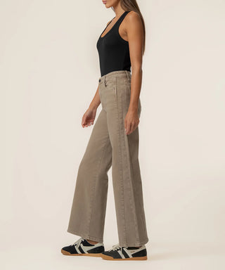 Kut from the Kloth Meg High Rise Wide Leg Side Panel