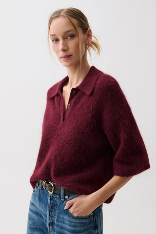 Pistola Nadya Alpaca Blend Polo Sweater