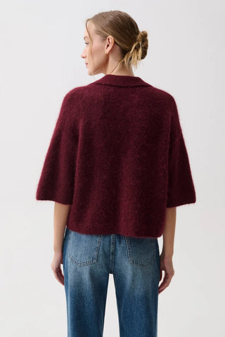 Pistola Nadya Alpaca Blend Polo Sweater