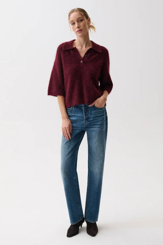 Pistola Nadya Alpaca Blend Polo Sweater