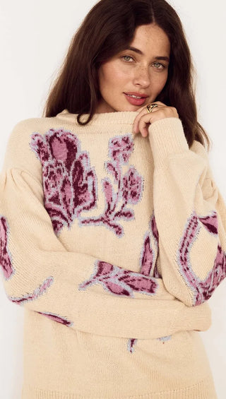 MINKPINK Ophelia Intarzia Sweater