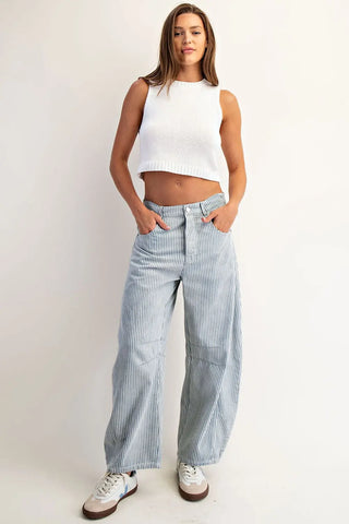 The Main Character Stripe Jean