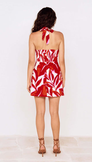 MINKPINK Ravelo Halter Mini Dress