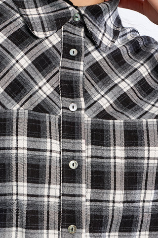 Backstage Plaid Top