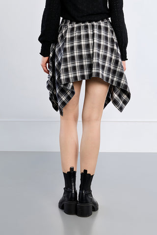 Backstage Plaid Skirt