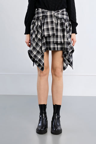 Backstage Plaid Skirt