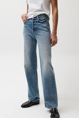 Pistola Cassie Super High Rise Straight Jeans