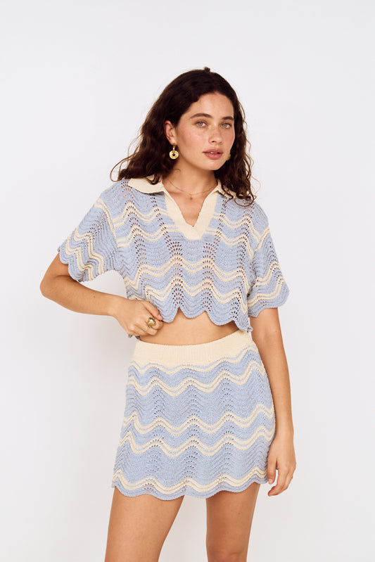MINKPINK Solange Knit Top