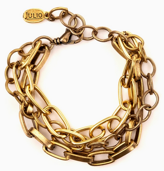 Julio Designs Rustica Multi Chain Bracelet