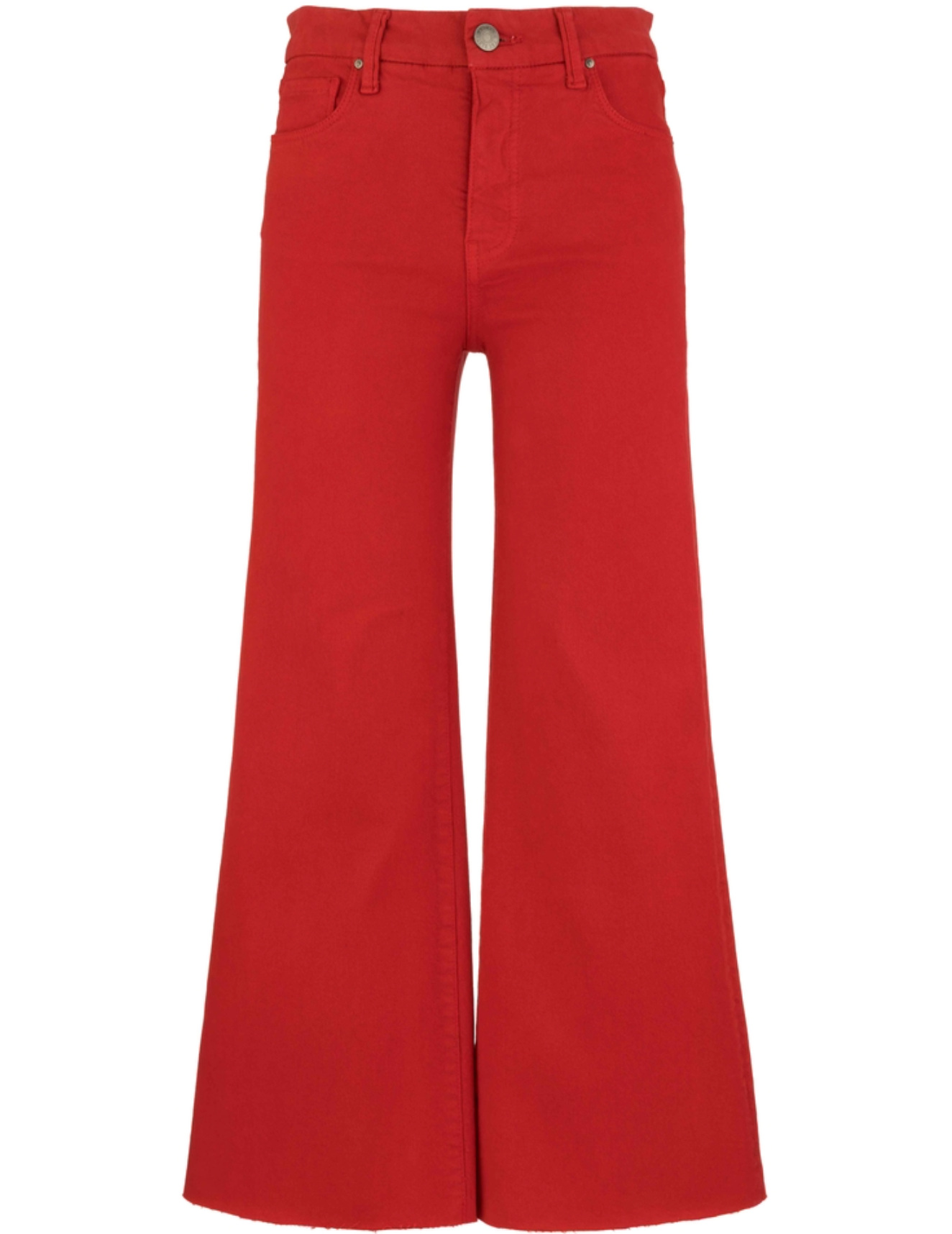 PRE-ORDER Kut from the Kloth Meg High Rise Fab Ab Wide Leg Raw Hem