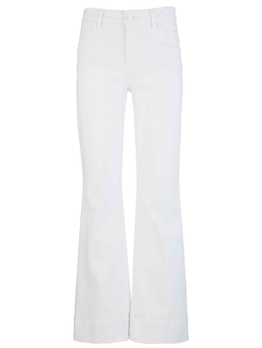 Kut from the Kloth Stella High Rise Fab AB Flare BK Darts w/ Wide Hem