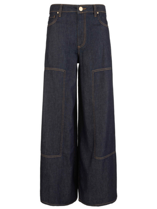 Kut from the Kloth Blake High Rise Slouchy Wide Straight Frt Inset