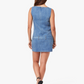 Habitual Sleeveless Belted Mini Dress