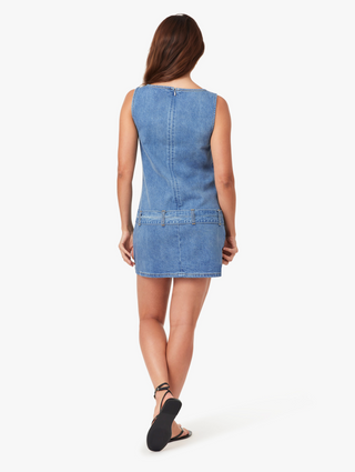 Habitual Sleeveless Belted Mini Dress