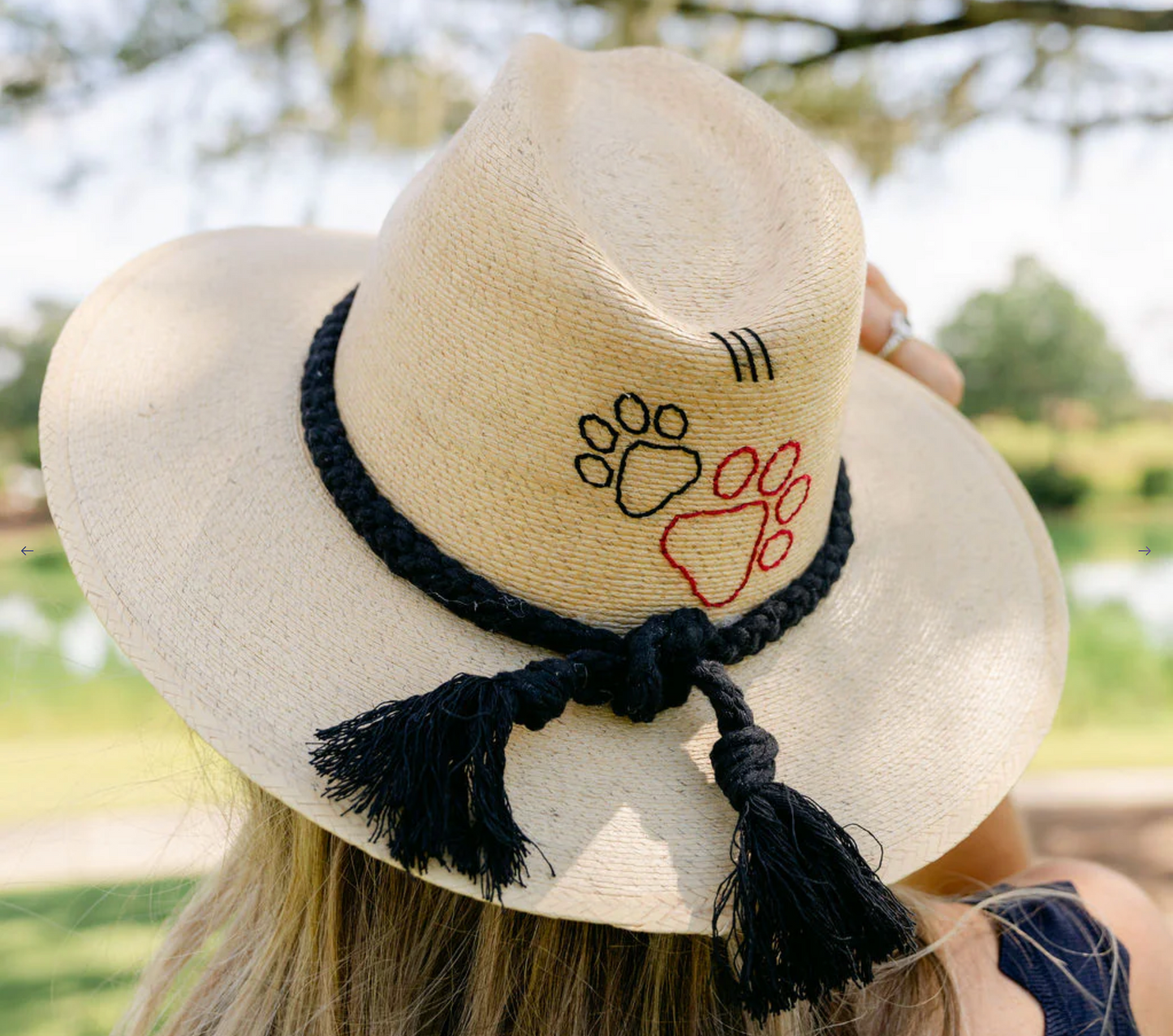 Tipsy Threads Georgia Multi Paw Hat