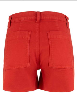 Kut from the Kloth Jane High Rise Short w/ Raw Hem