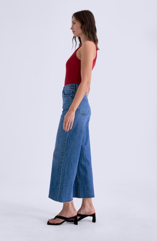 Pistola Lana Crop High Rise Ultra Wide Leg