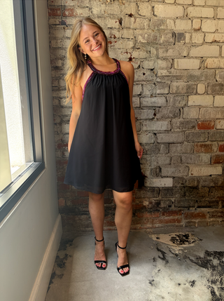 Jewel Badgley Mischka Trapeze Dress