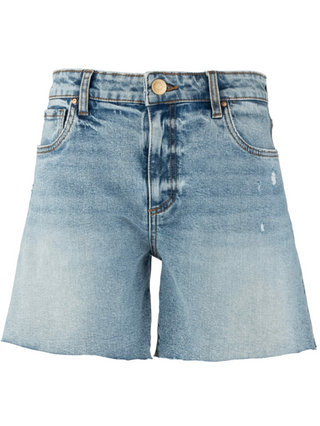 Kut from the Kloth Hailey High Rise Short w/ Raw Hem
