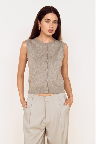 MINKPINK Etta Knit Vest