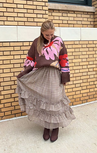 Prairie Darling Midi Skirt