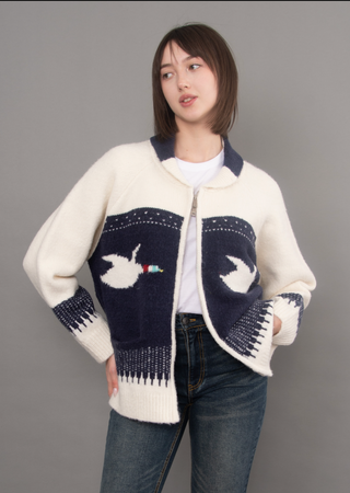 RD Style Taji Shawl Neck Cardigan