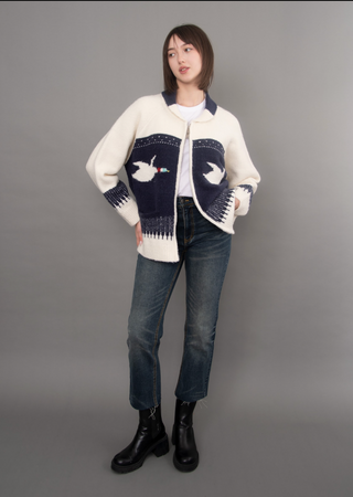 RD Style Taji Shawl Neck Cardigan