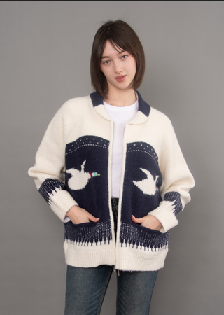 RD Style Taji Shawl Neck Cardigan