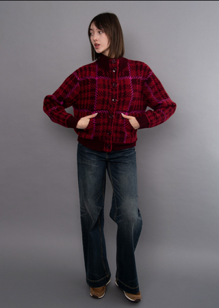 RD Style Caesarea Mock Neck Cardigan