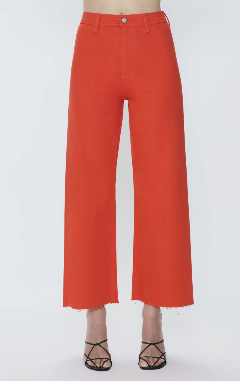 Pistola Penny Crop High Rise Wide Leg Crop