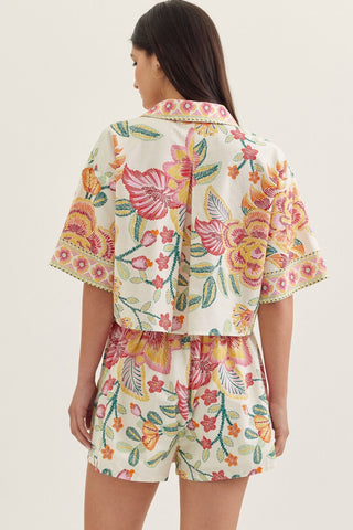 The Paradise Print Top -2 Colors