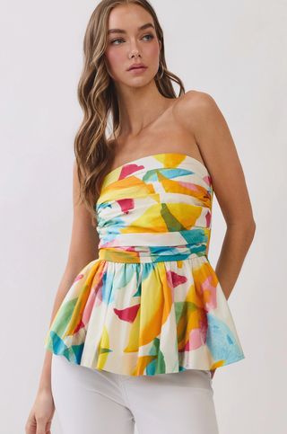 Colorwave Strapless Top