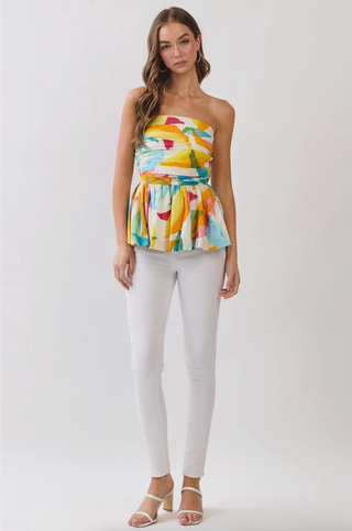 Colorwave Strapless Top