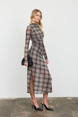 The Plot Thickens Midi Dress