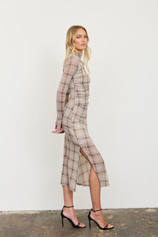 The Plot Thickens Midi Dress